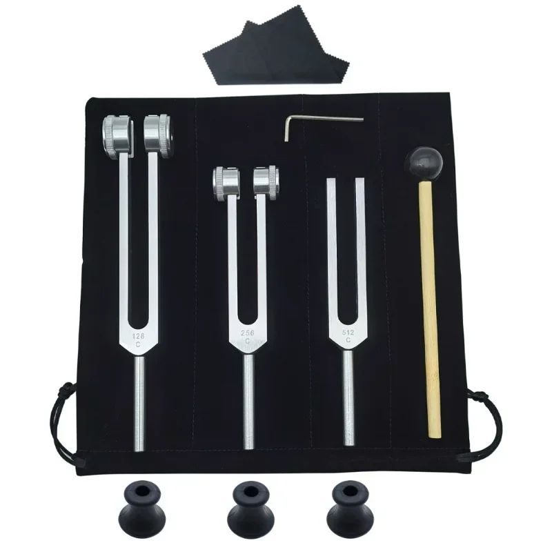 Yoga Y Fitness - 3PCS Tuning Fork Set 128 256