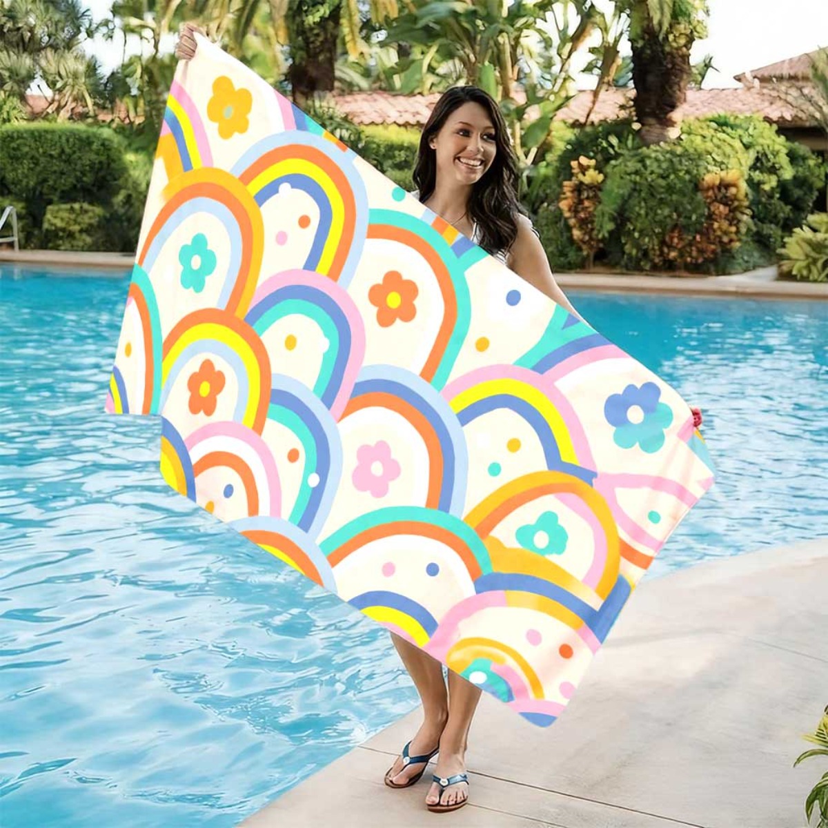 Yoga Of Fitness - One Beach Towel That Is Reusable,