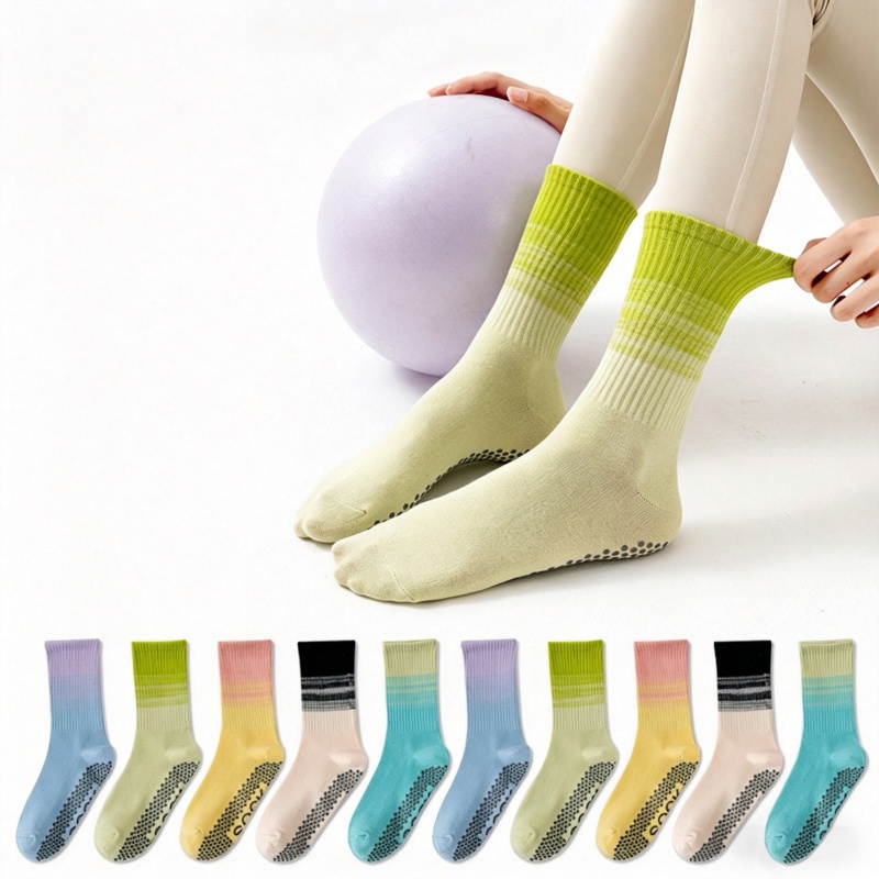 Yoga Of Fitness - Dreamlikelin 1 Pair Women's Mid-Calf Yoga