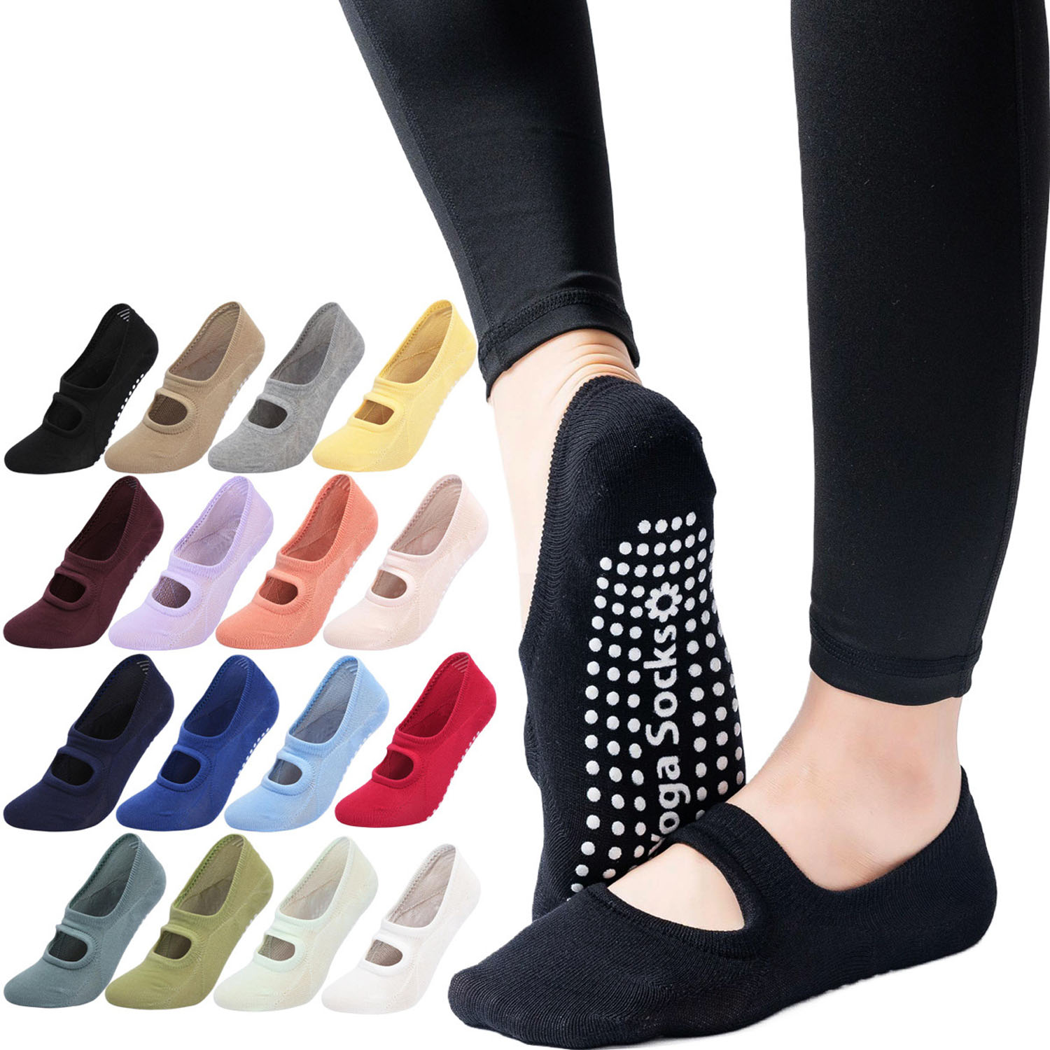 Yoga Fitness Women - High Quality Women Yoga Socks Anti-Slip