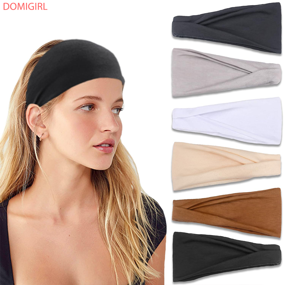 Yoga Fitness Ring - New Solid Color Elastic Hair Band