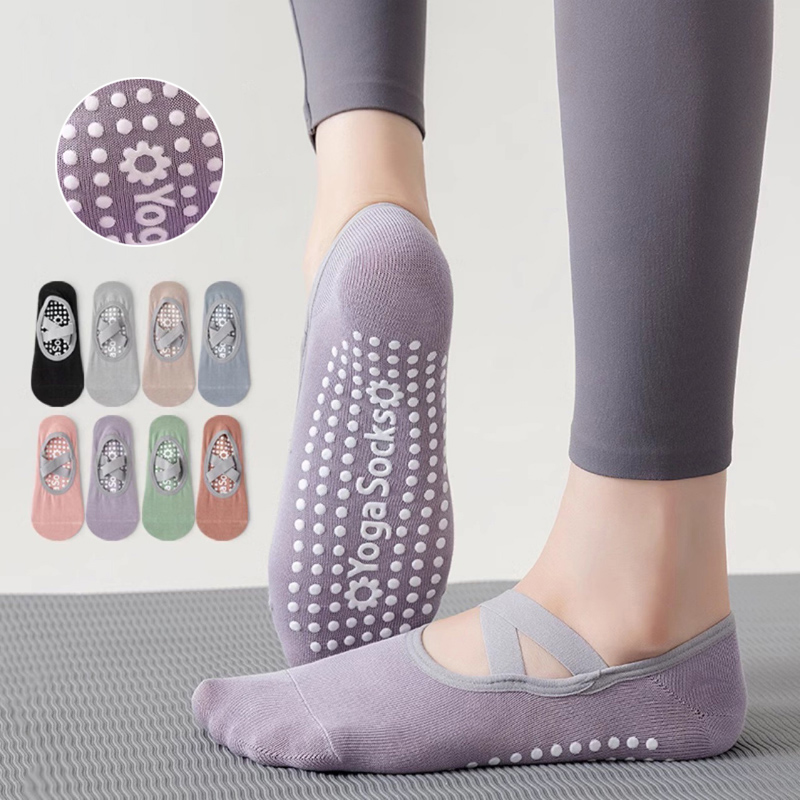Yoga Fitness Women - Breathable Towel Bottom Yoga Socks Women