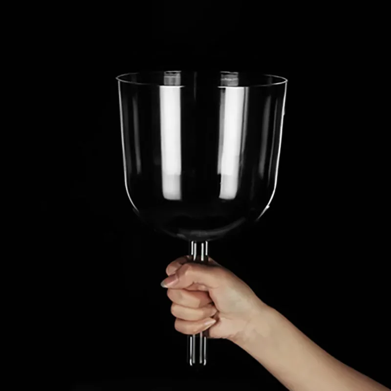 Yoga Y Fitness - Crystal Bowl Transparent Tibetan Singing Bowls