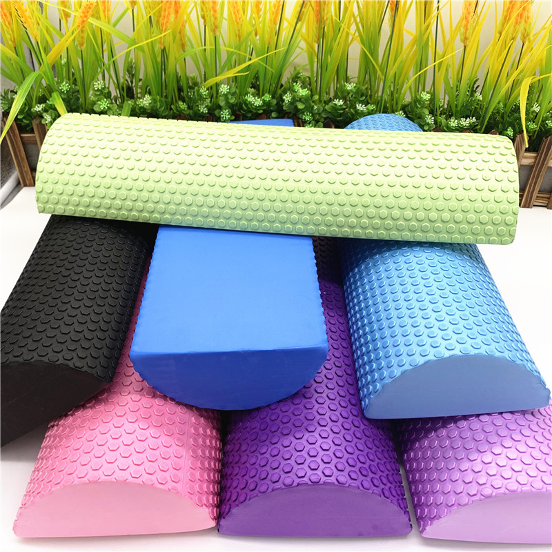 Yoga Fitness Massage - 30/45cm Half Round EVA Massage Foam