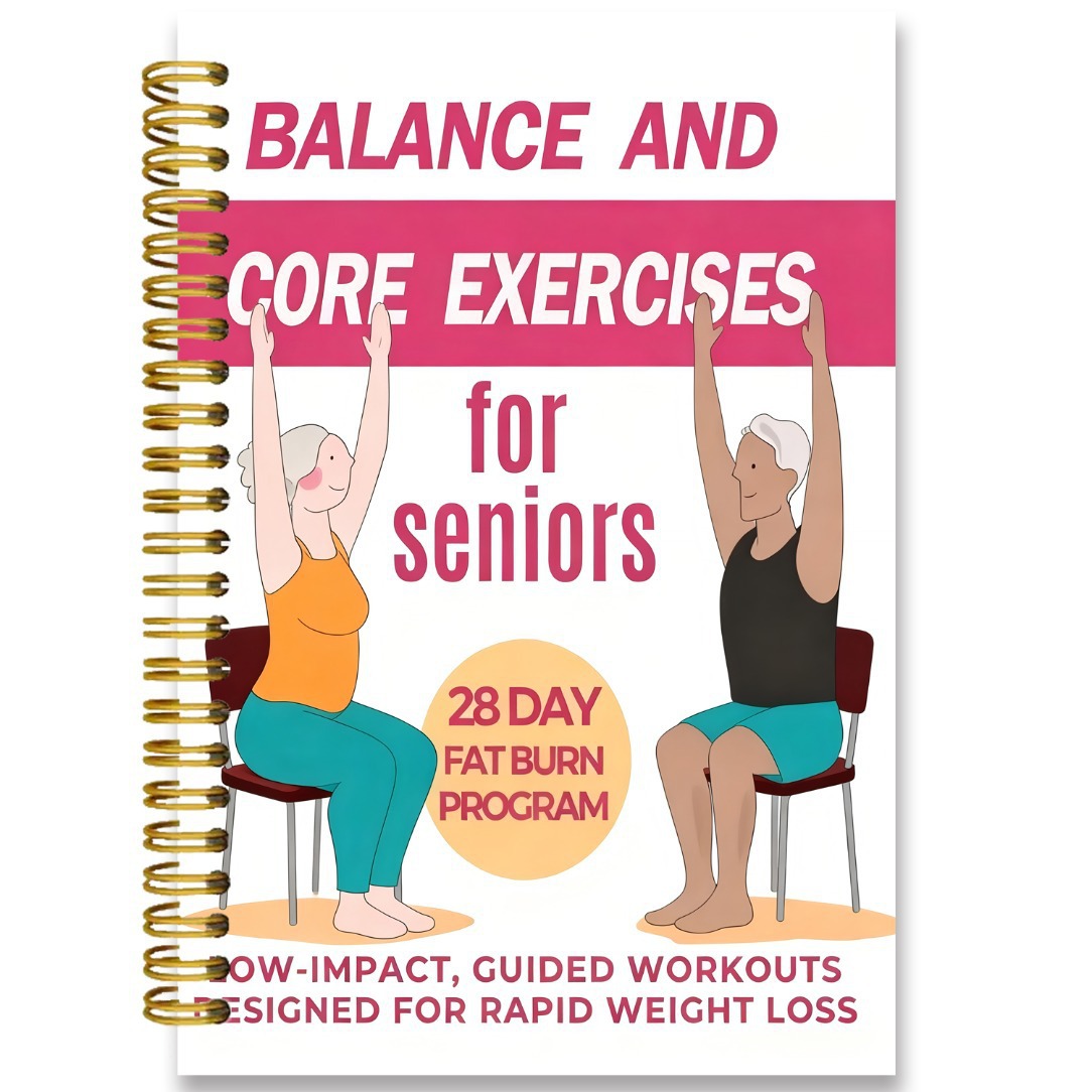 Yoga Fitness Journal - Chair Yoga Exercise Notebook For Seniors