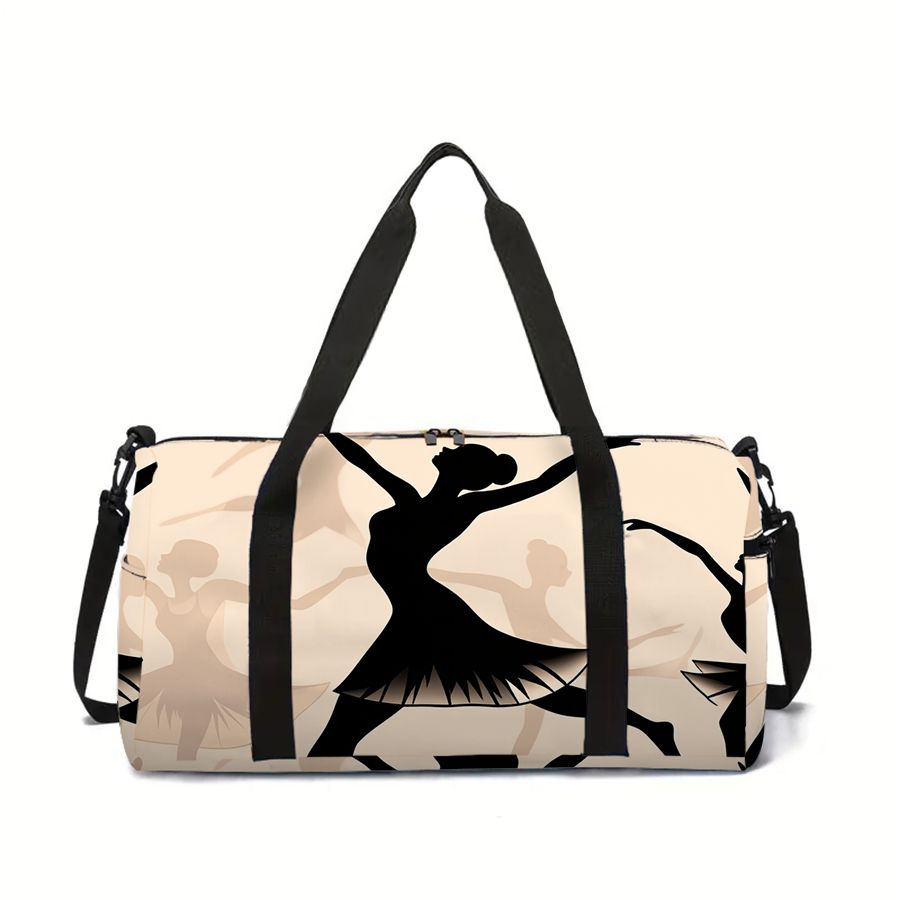 Yoga Fitness Gifts - Yoga Print Large Capacity Luggage Bag