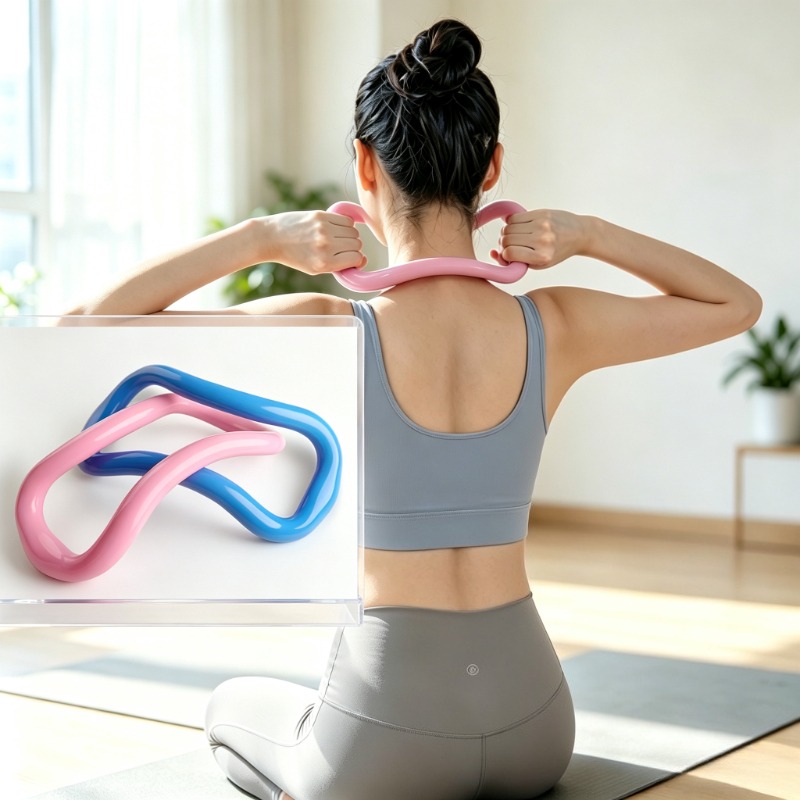 Yoga Fitness Massage - Prati Yoga Ring Shoulder Stretching Trainer