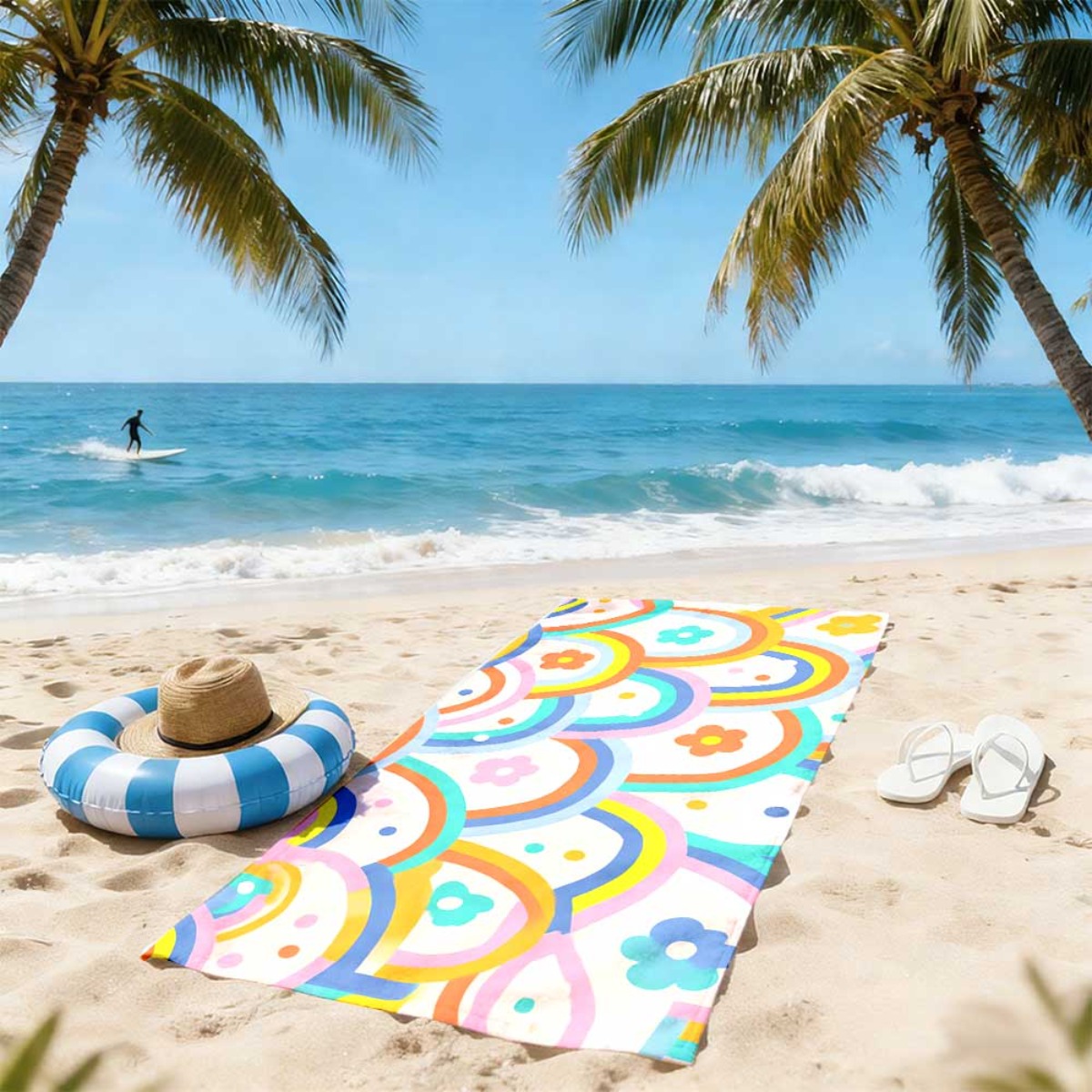 One Beach Towel That Is Reusab - огляд і ціна Yoga Of Fitness