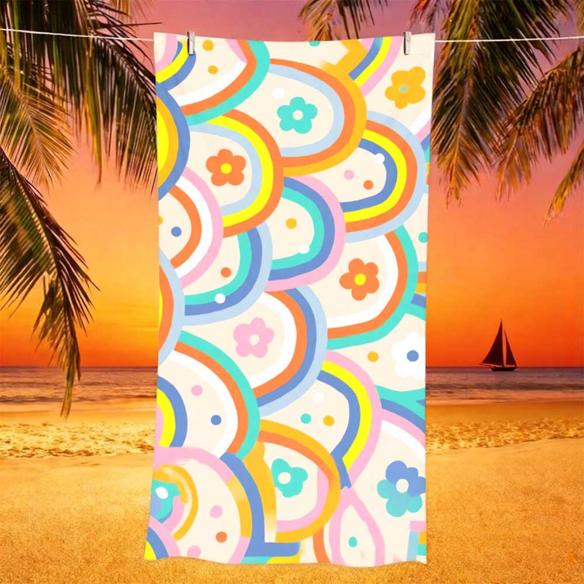 One Beach Towel That Is Reusab - огляд і ціна Yoga Of Fitness
