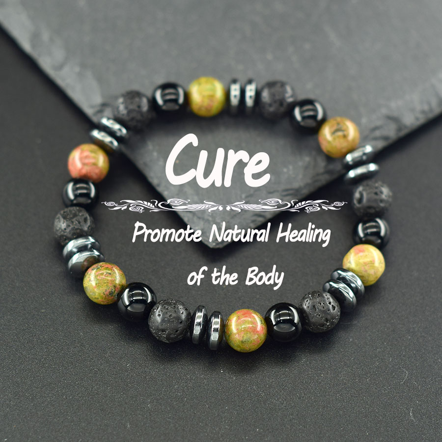 Natural Unakite Jasper Stone B - огляд і ціна Yoga Fitness Promotion