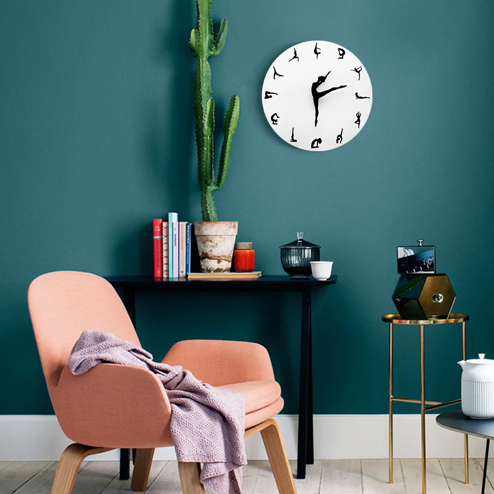 HQ Yoga Postures Wall Clock  F - огляд і ціна Yoga Fitness Watch