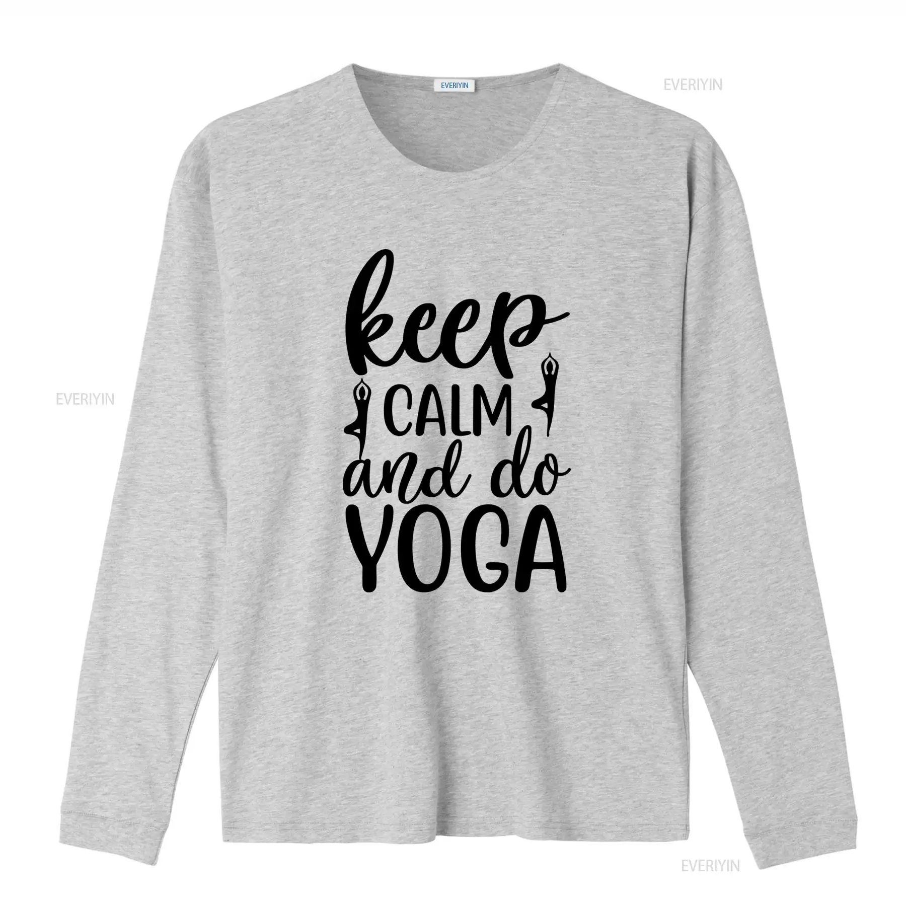 Keep Calm and Do Yoga T Shirt  - огляд і ціна Yoga Fitness Quotes