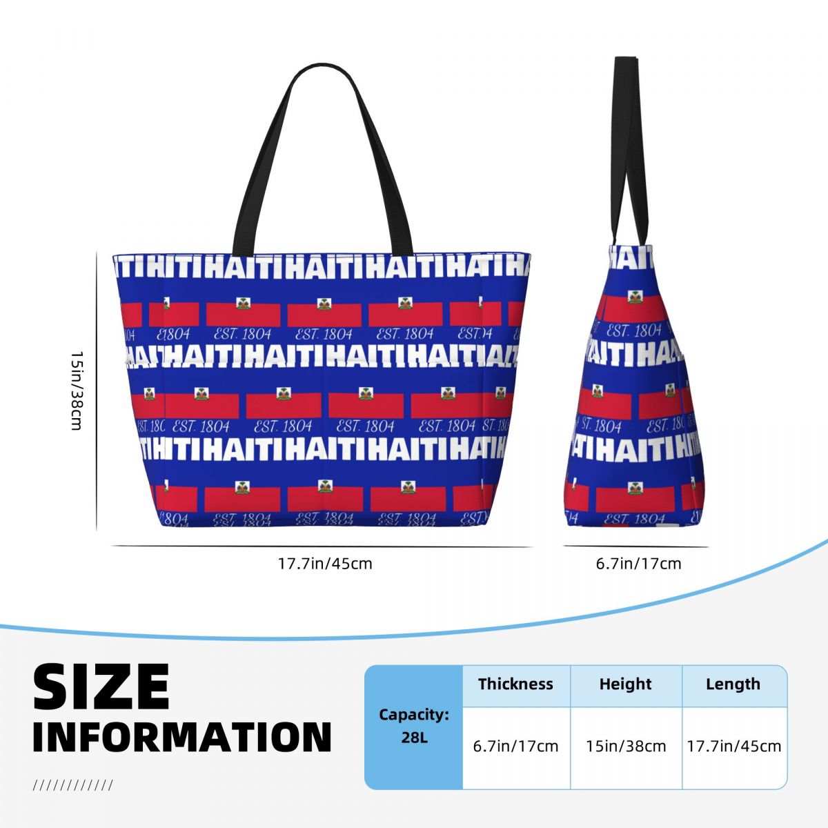 Haiti EST. 1804 Independence H - огляд і ціна Yoga Fitness Merch