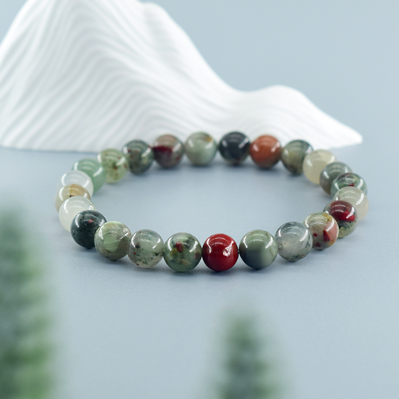 Natural African Blood Stone Be - огляд і ціна Yoga Fitness Gifts