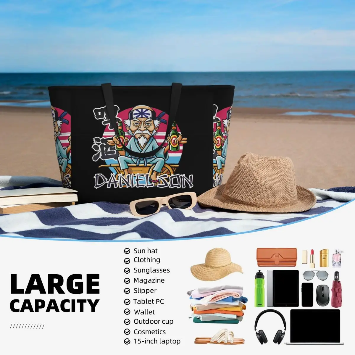 Mashtag Brady Merch Beach Tote - огляд і ціна Yoga Fitness Merch