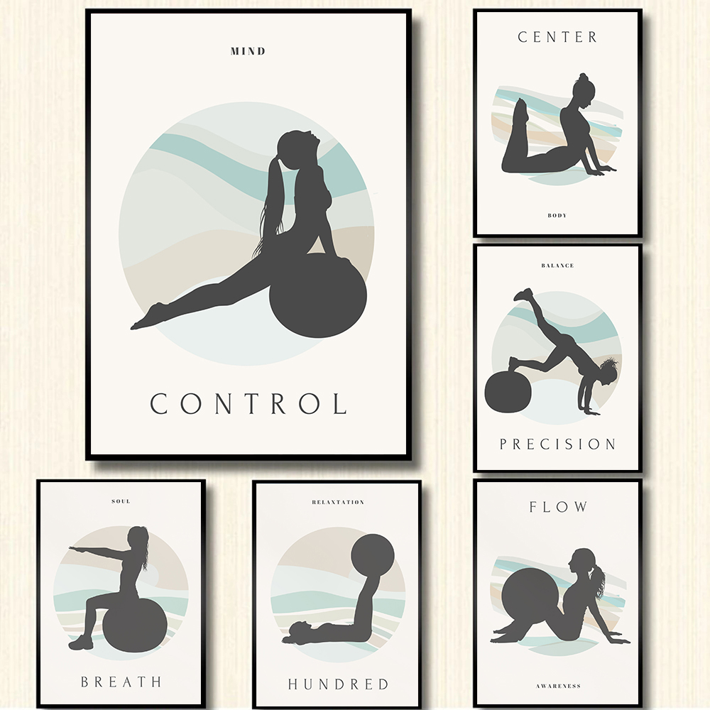 Minimalist Pilates Yoga Fitnes - огляд і ціна Yoga Fitness Quotes