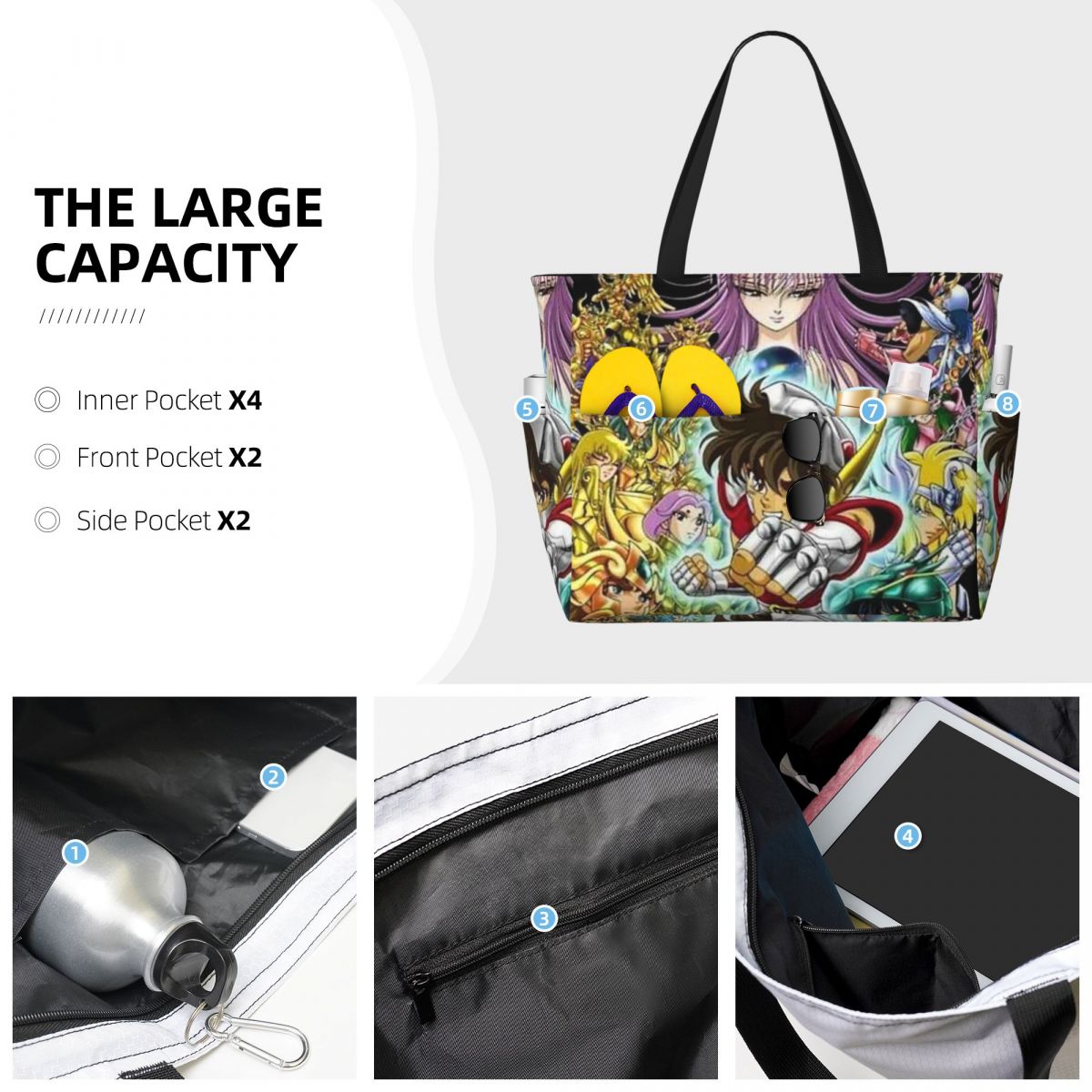 The Seiya Knights Merch (4) Be - огляд і ціна Yoga Fitness Merch