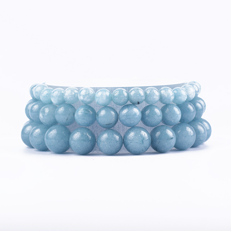 Natural Aquamarines Bracelet o - огляд і ціна Yoga Fitness Gifts
