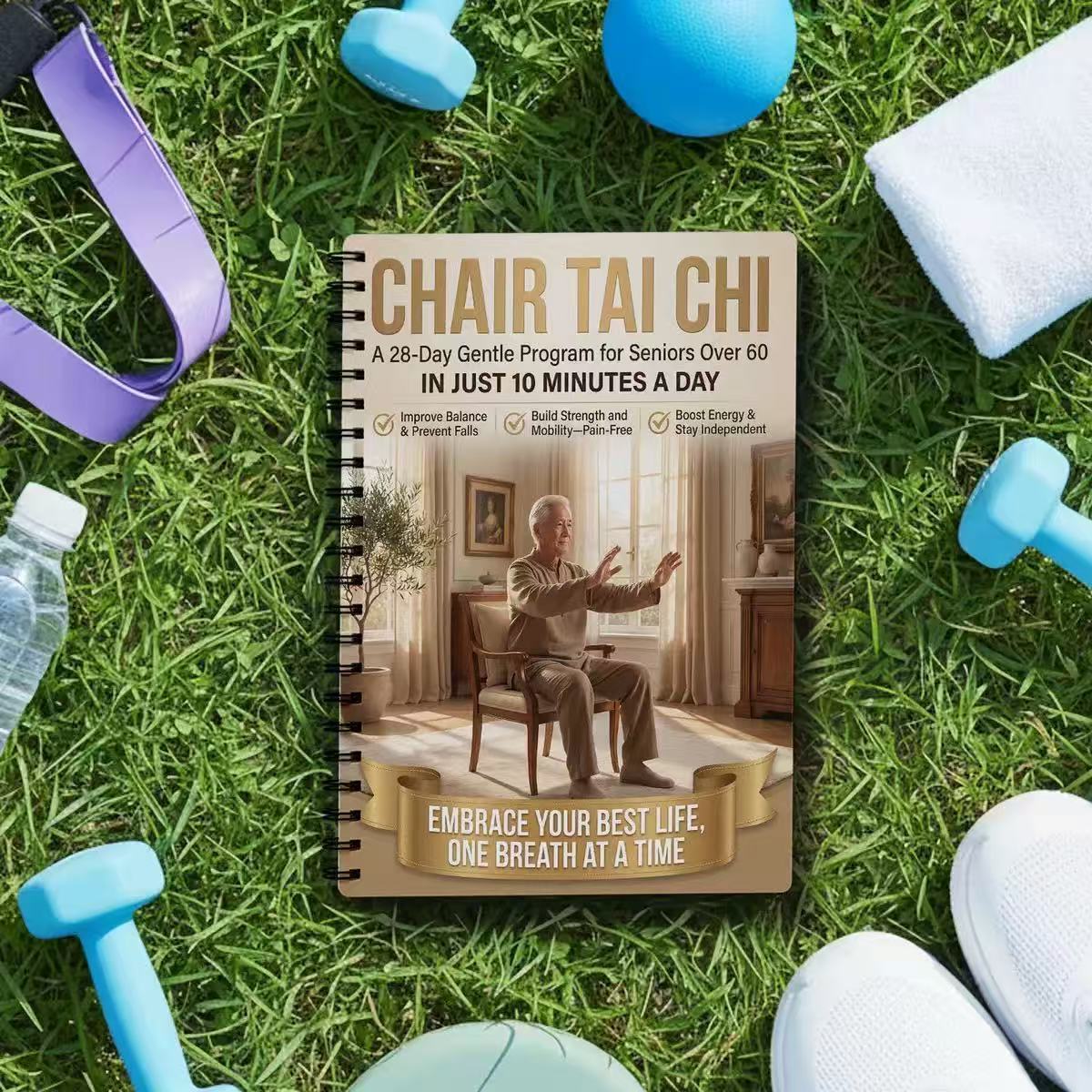 Chair Yoga & Tai Chi for Senio - огляд і ціна Yoga Fitness Journal
