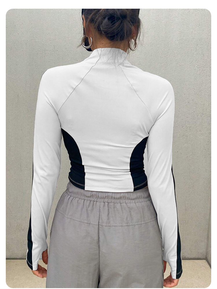 Yoga Clothes Stand Up Collar J - огляд і ціна Yoga Fitness Women