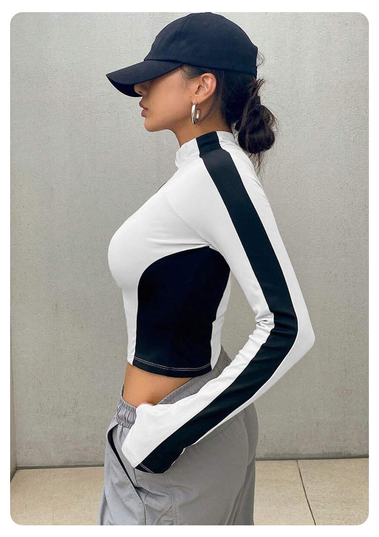 Yoga Clothes Stand Up Collar J - огляд і ціна Yoga Fitness Women