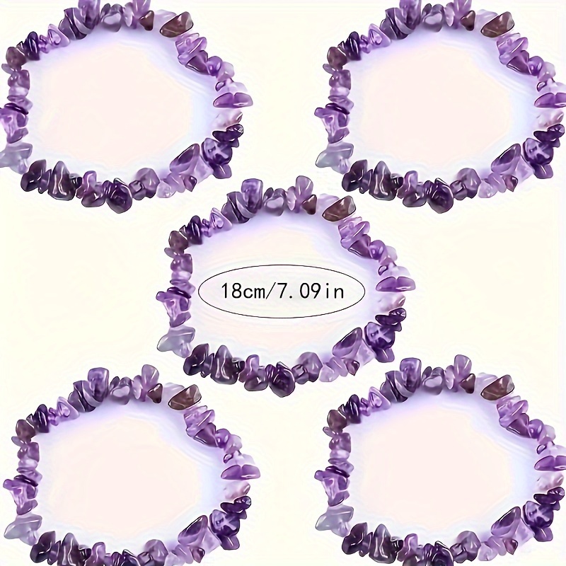 3 Pcs/Set Natural Stone Amethy - огляд і ціна Yoga Fitness Gifts