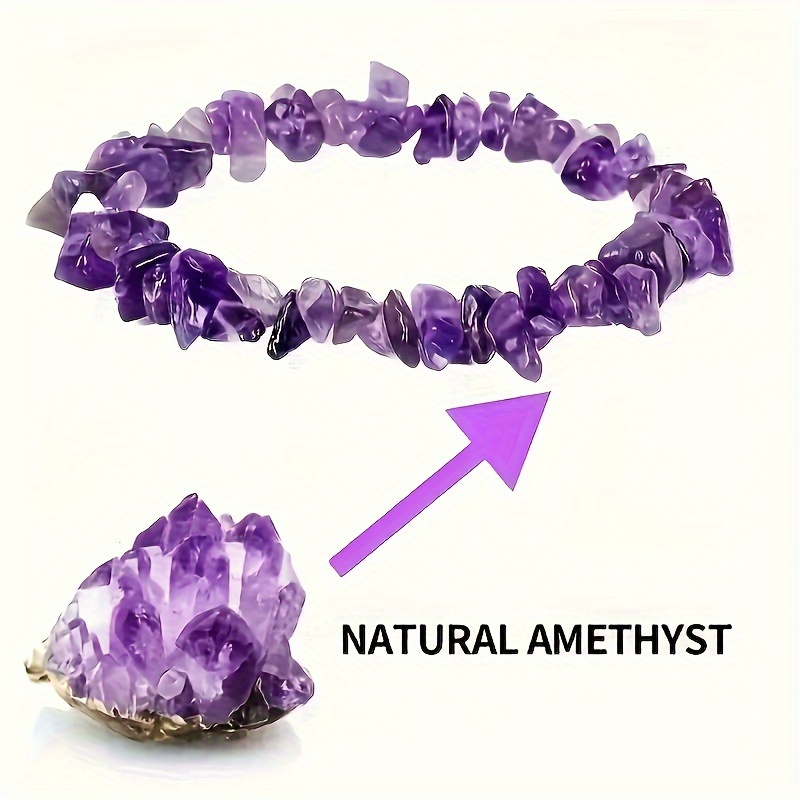 3 Pcs/Set Natural Stone Amethy - огляд і ціна Yoga Fitness Gifts