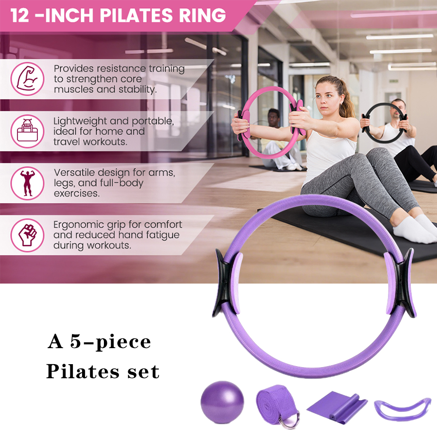Customized LOGO 5-Piece Home G - огляд і ціна Yoga Fitness Ring