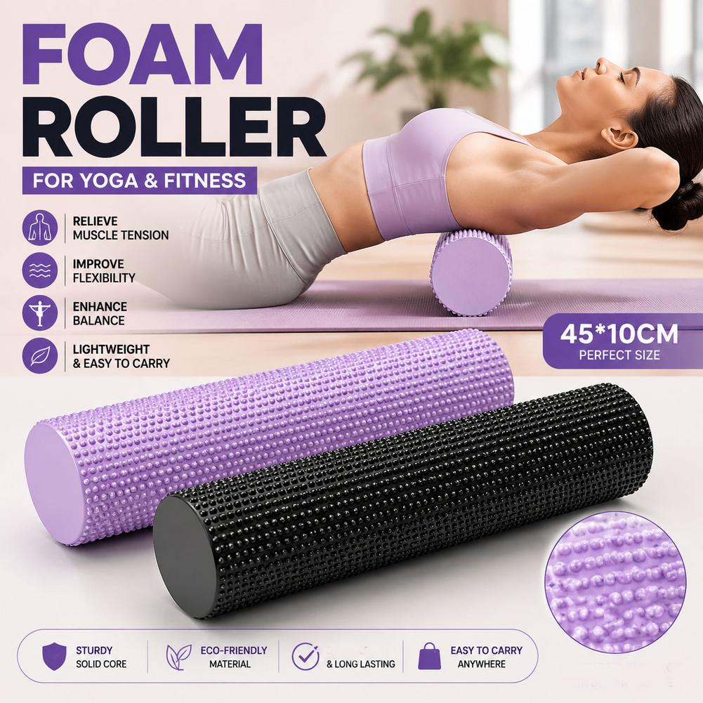 EVA High Density Yoga Foam Rol - огляд і ціна Yoga Fitness Massage