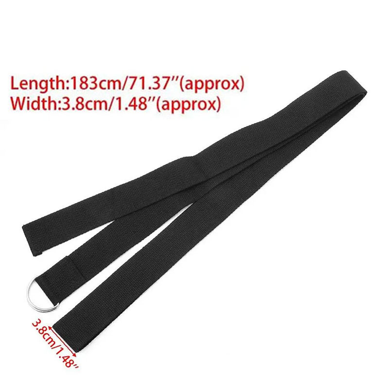 183*3.8cm Yoga Strap Cotton Ex - огляд і ціна Yoga Fitness Ring