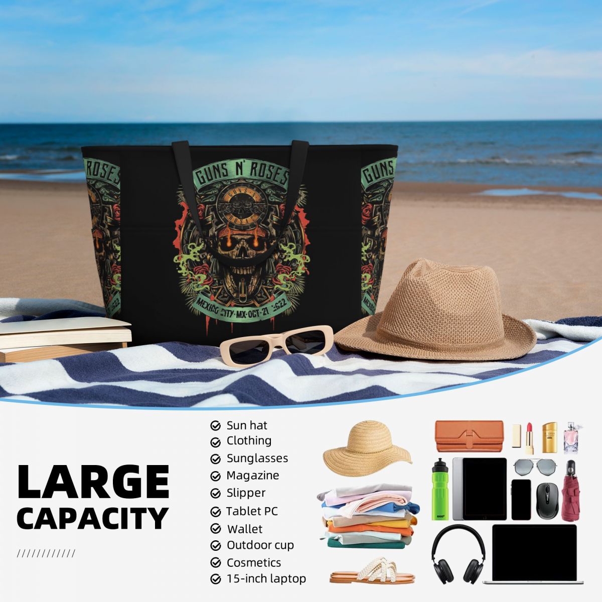 Guns N Roses Lightsaber Merch  - огляд і ціна Yoga Fitness Merch