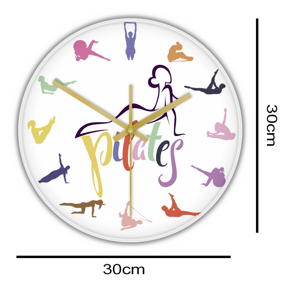 Pilates Pose Colorful Print Wa - огляд і ціна Yoga Fitness Rooms