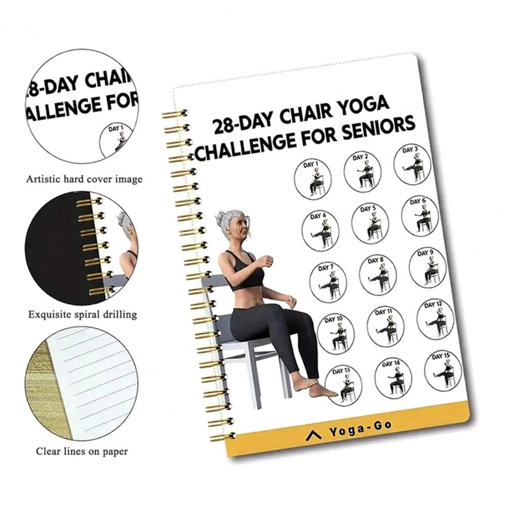 Leak-proof Journal Chair Yoga  - огляд і ціна Yoga Fitness Journal