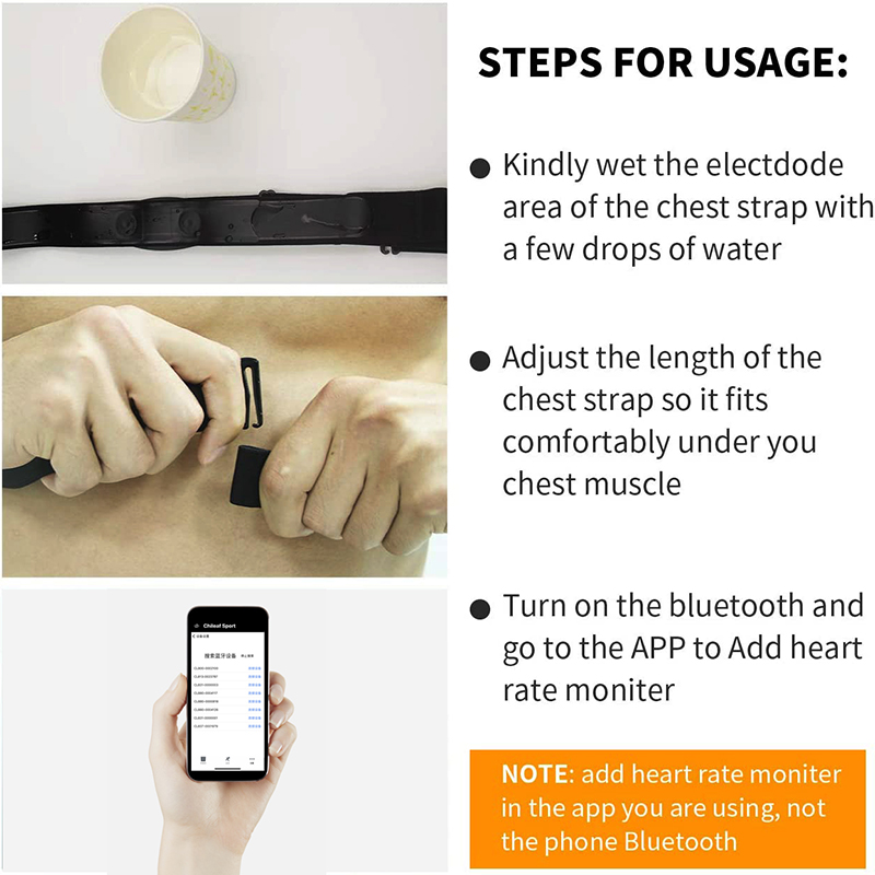 FITCENT 5.3Khz Heart Rate Moni - огляд і ціна Yoga Fitness Watch