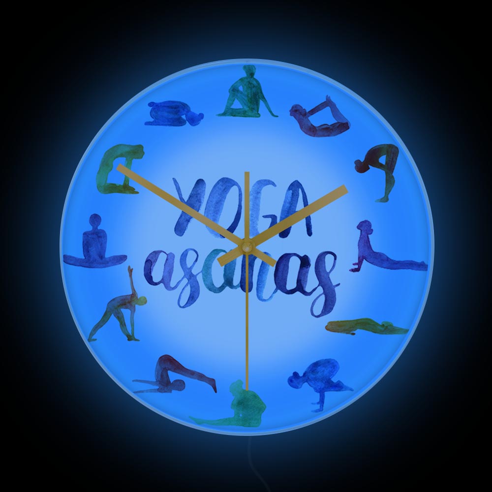Yoga Asanas Modern Design Wall - огляд і ціна Yoga Fitness Watch