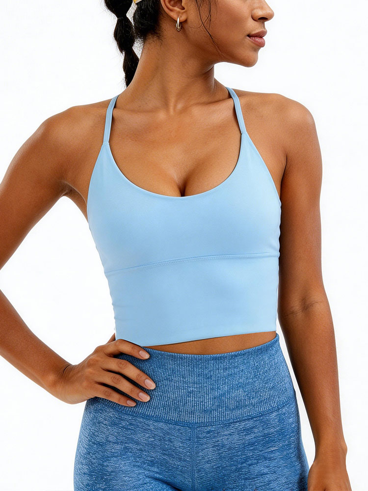 Solid Color Women’s Sports Bra - огляд і ціна Yoga Y Fitness