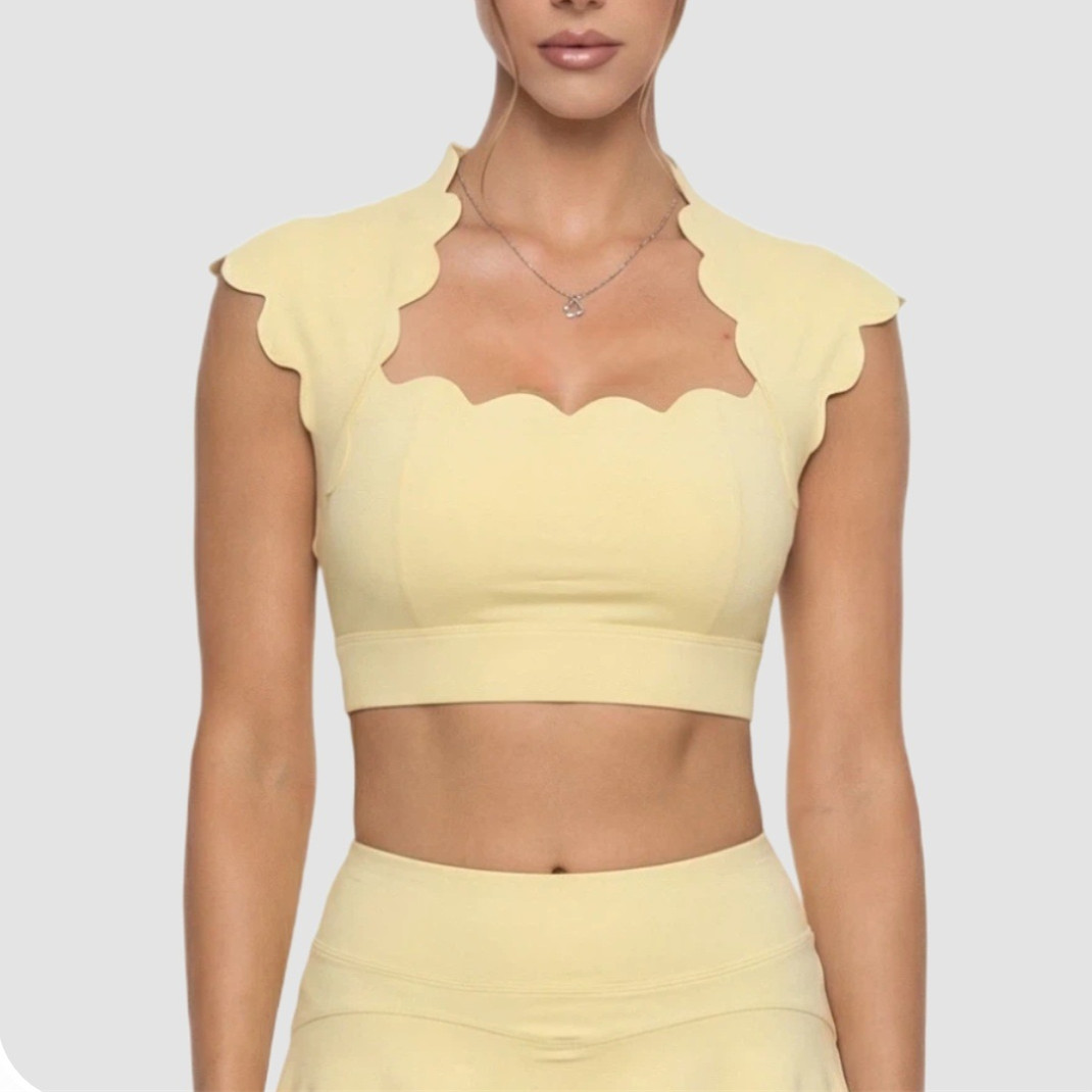 Pad Wavy Women Sports Vest Yog - огляд і ціна Yoga Fitness Tapis