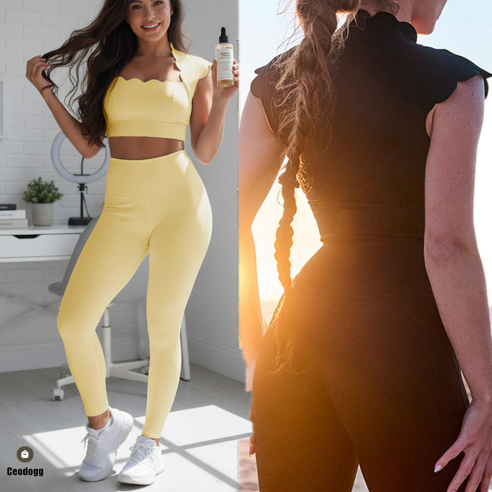 Pad Wavy Women Sports Vest Yog - огляд і ціна Yoga Fitness Tapis