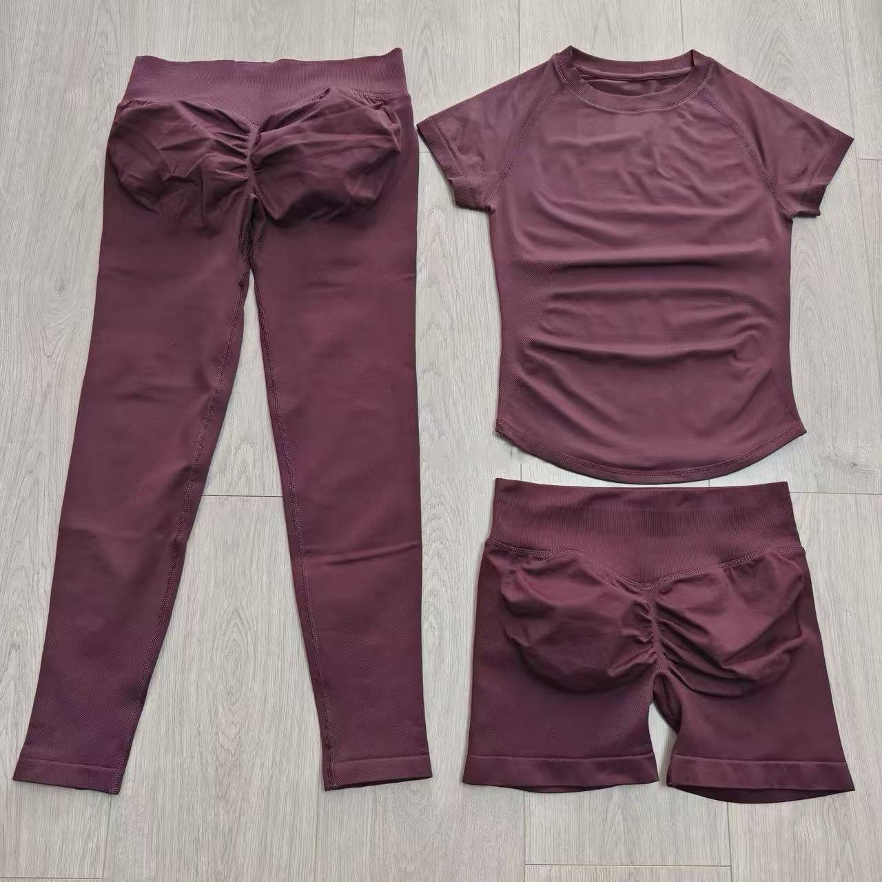 2 Pieces Sports Sets Short Sle - огляд і ціна Yoga Fitness Set