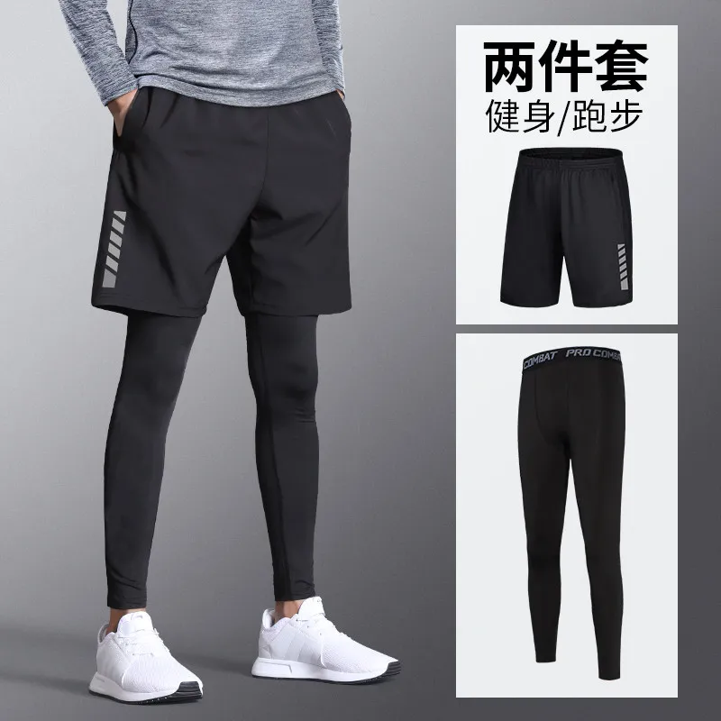 Men's Spring New Quick-Dry Thi - огляд і ціна Yoga Fitness Set
