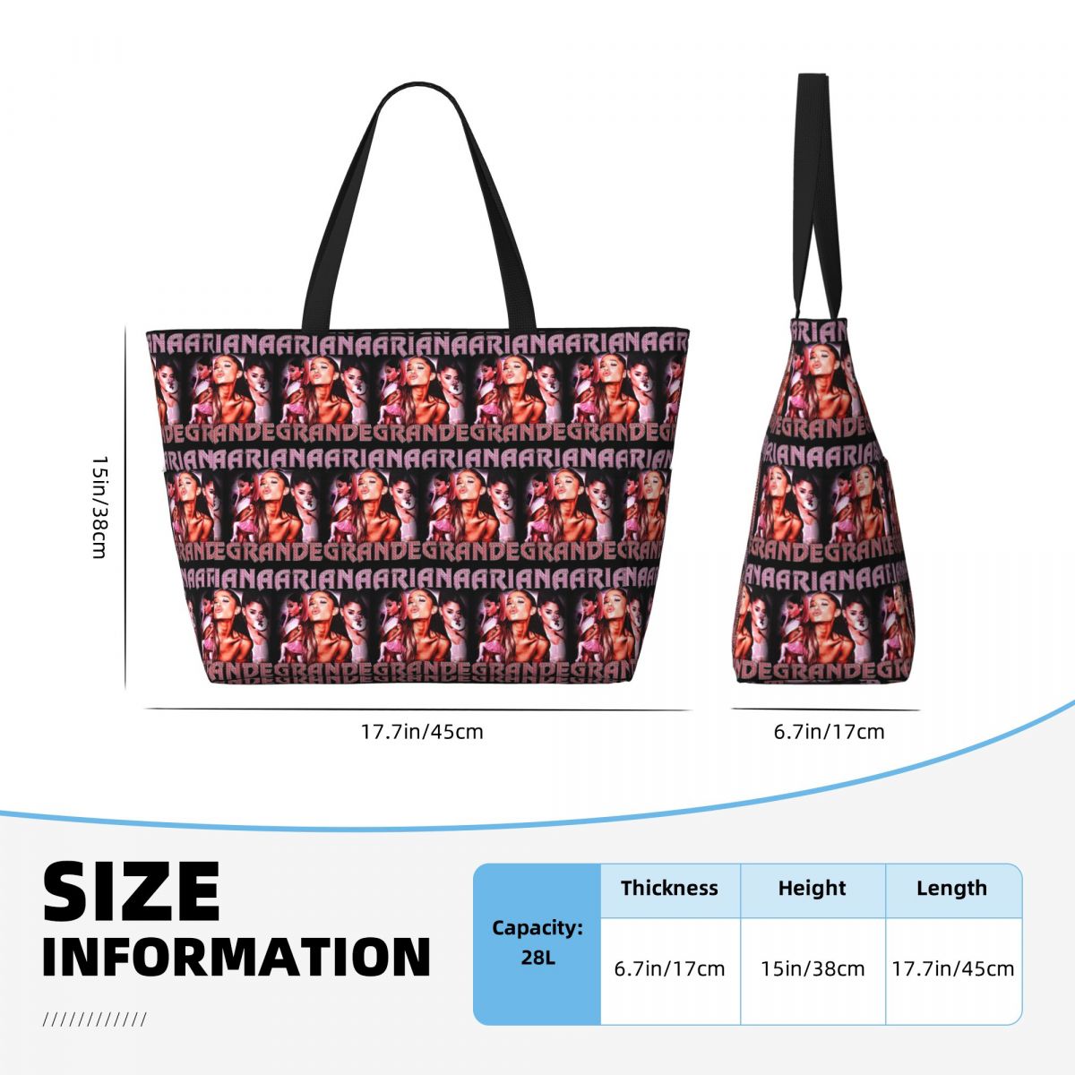 Ariana Grande Singer Yes And M - огляд і ціна Yoga Fitness Merch
